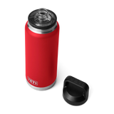 Yeti Rambler Bottle with Chug Cap - 36oz (1065ml) - Rescue Red