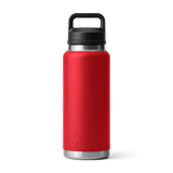 Yeti Rambler Bottle with Chug Cap - 36oz (1065ml) - Rescue Red