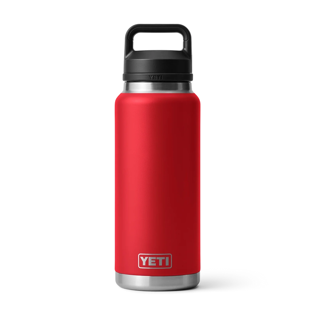 Yeti Rambler Bottle with Chug Cap - 36oz (1065ml) - Rescue Red