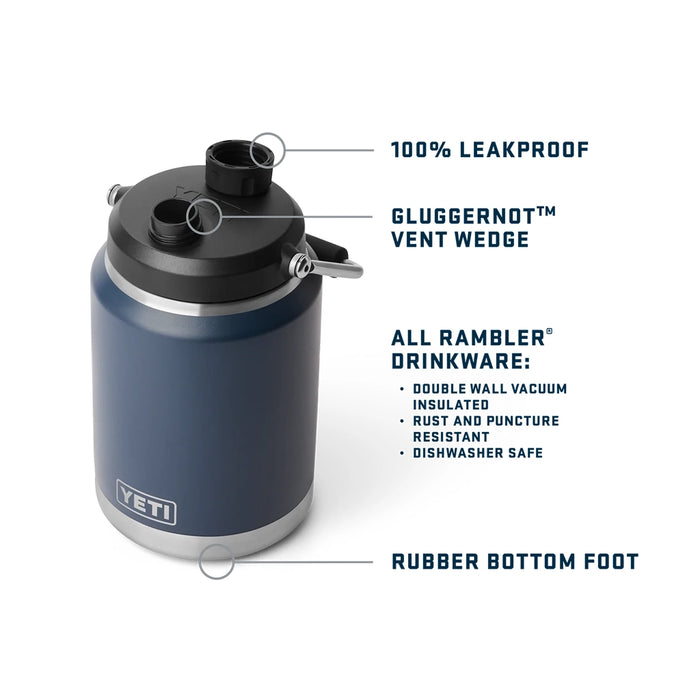Yeti Rambler Half Gallon Jug 2.0