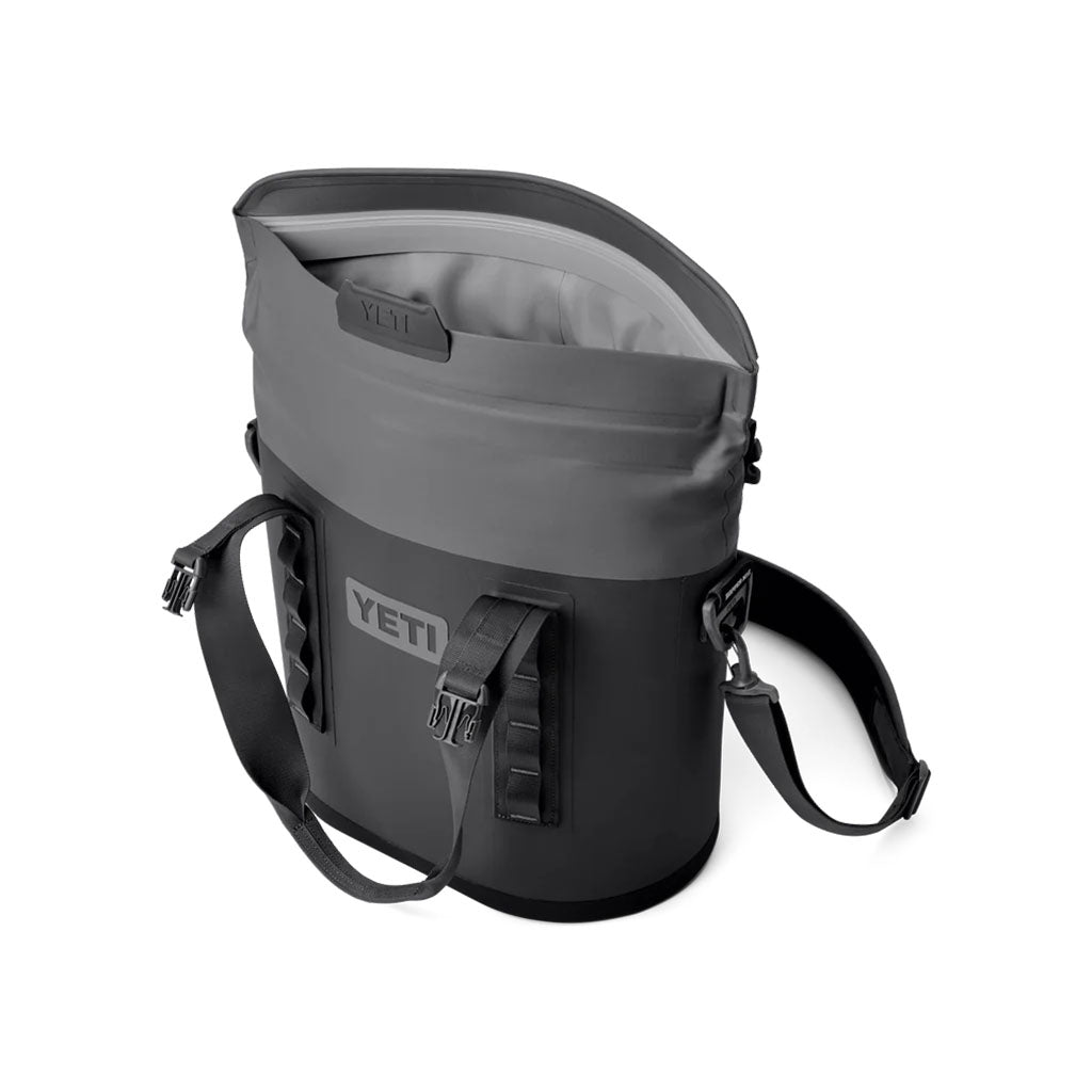 Yeti Hopper M15 Soft Cooler charcoal detail 1