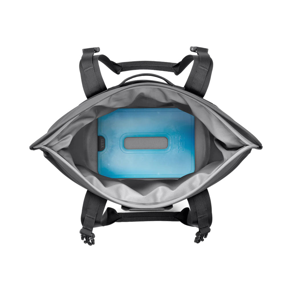 Yeti Hopper M15 Soft Cooler charcoal detail 4