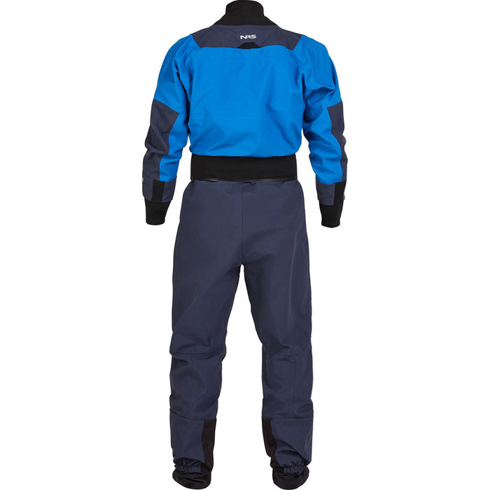 NRS Men's Axiom GORE­-TEX Pro Dry Suit blue back