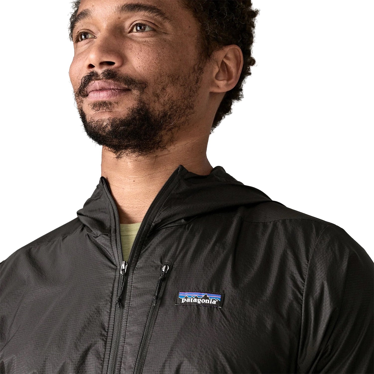 Patagonia Men's Houdini Jacket - Black w/Black — view 6