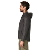 Patagonia Men's Houdini Jacket - Black w/Black — view 5