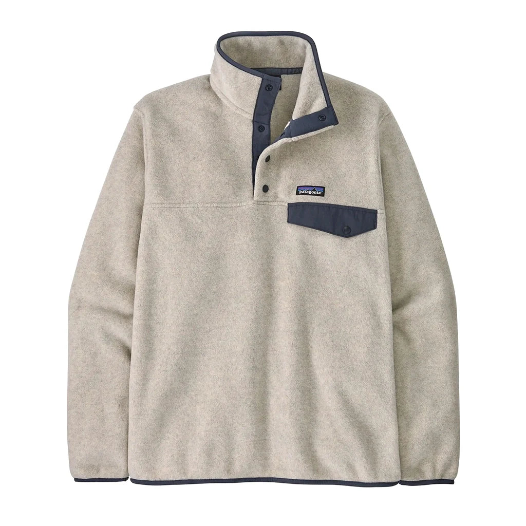Patagonia Men's Lightweight Synch Snap-T Pullover Oatmeal Heather