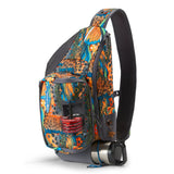 Orvis Sling Pack Dusty Olive - Fishewear Unbound Brown Hero