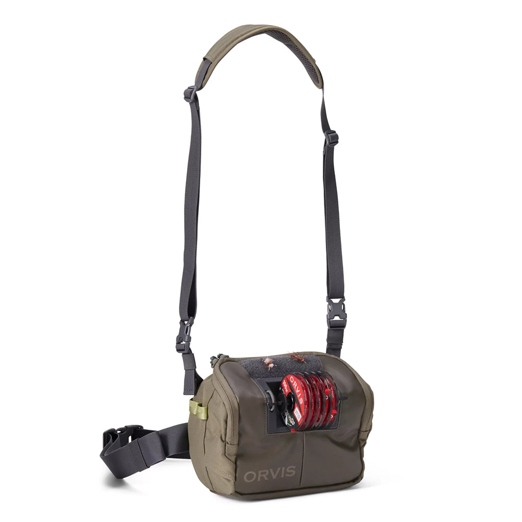 Orvis Chest/Hip Pack Dusty Olive Details 1