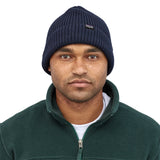 Patagonia Fishermans Rolled Beanie - Navy Blue
