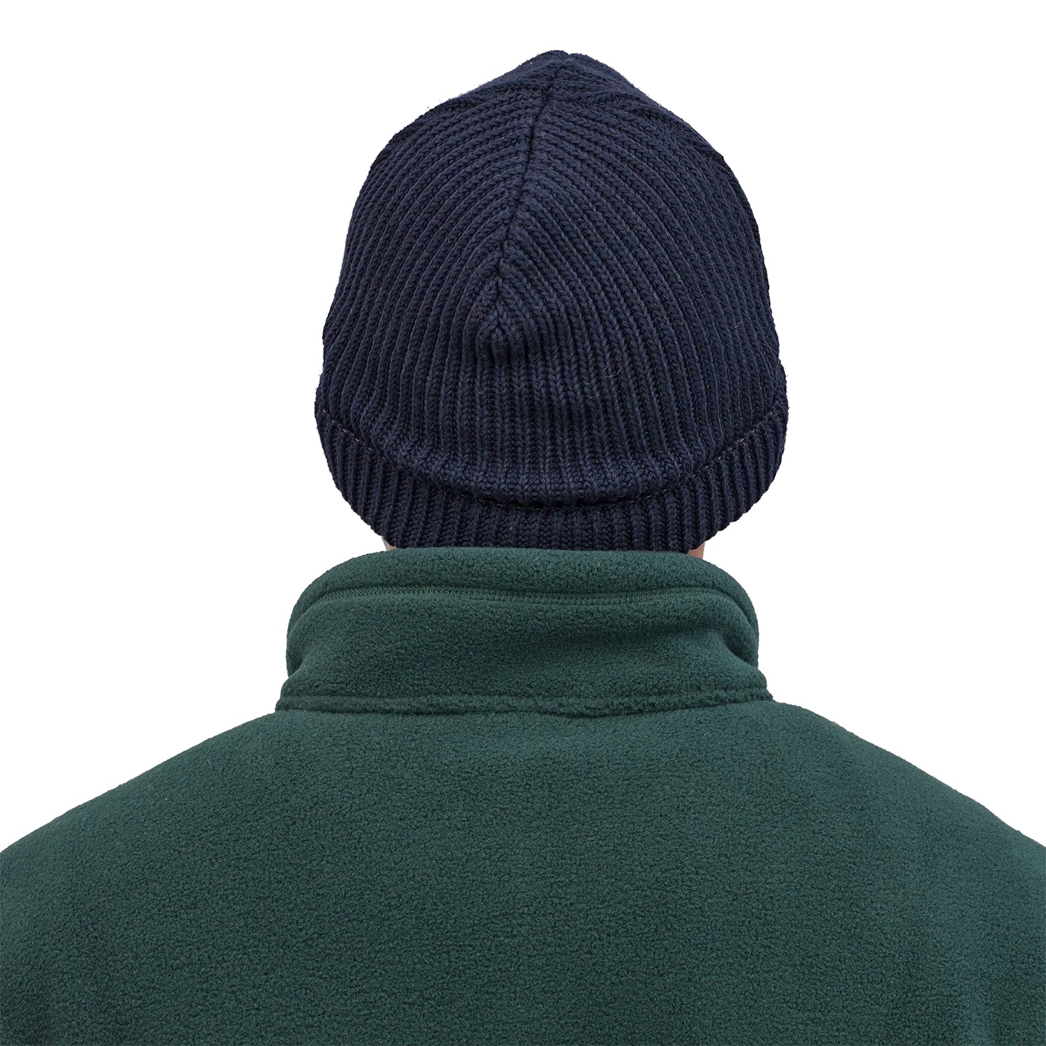 Patagonia Fishermans Rolled Beanie - Navy Blue
