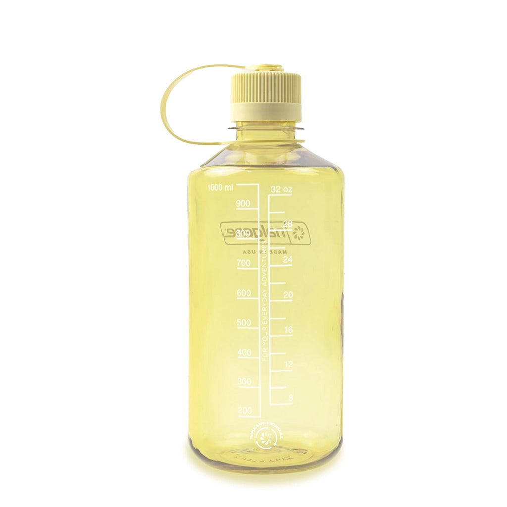 Nalgene Narrow Mouth Sustain Water Bottle 1L - Butter Back
