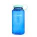 Nalgene Wide Mouth Sustain Water Bottle 1L - Cornflower Blue Front