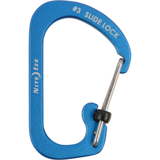 Nite Ize SlideLock Carabiner - Aluminium #3 - Blue