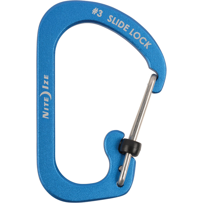 Nite Ize SlideLock Carabiner - Aluminium #3 - Blue