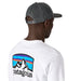 Patagonia P-6 Logo Trucker Hat Forge Grey detail 2