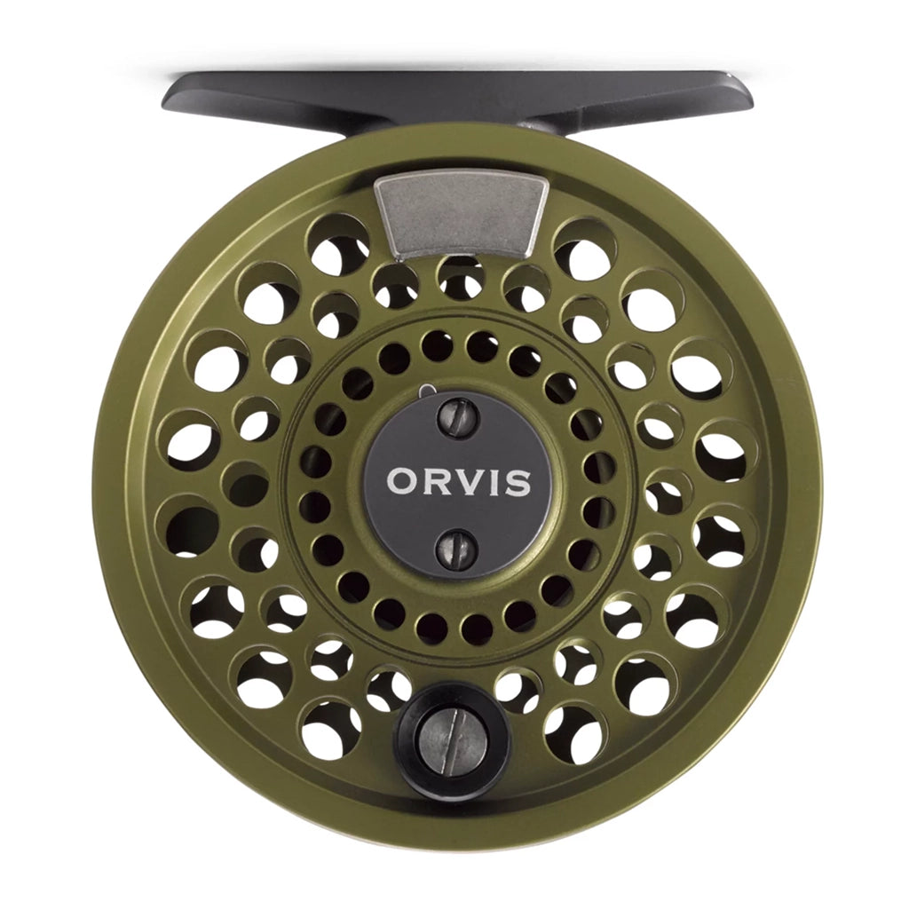 Orvis Battenkill Disc Reel - Matte Olive Hero