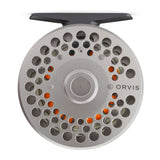 Orvis Battenkill Click and Pawl Reel - Silver Detail 1
