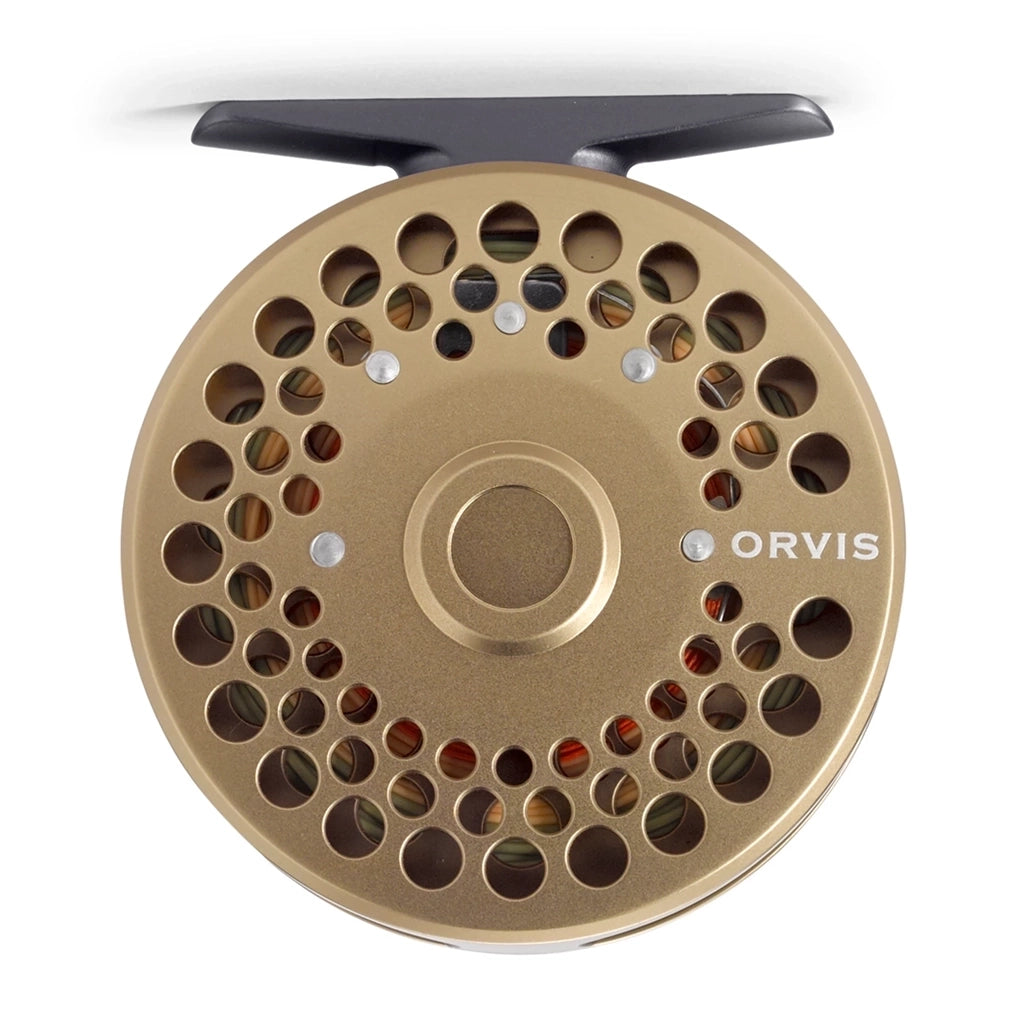 Orvis Battenkill Click and Pawl Reel - Bronze Detail 1
