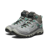 Keen Womens Targhee IV Mid Waterproof Boot - Alloy Granite Green Detail 1