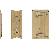 Snow Peak Single Action Low Table Light Bamboo - LV-100TL Detail 1
