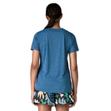 Patagonia Women's Cap Cool Daily Shirt - Aquatic Blue / Light Aquatic Blue X-Dye