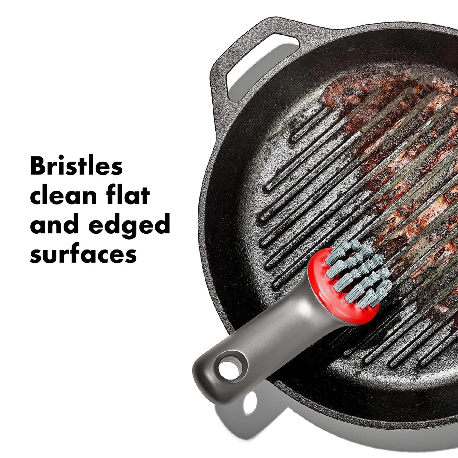 OXO Outdoor Heavy Duty Brush with Cover — view 6