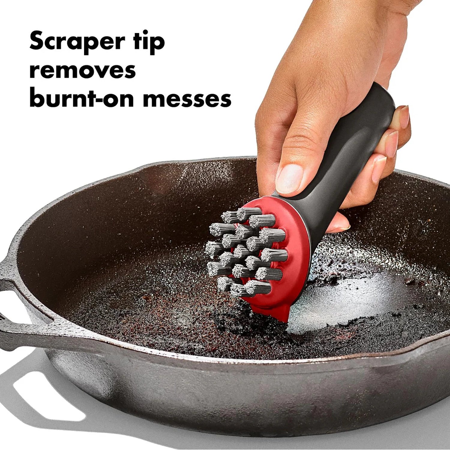 OXO Outdoor Heavy Duty Brush with Cover — view 4