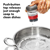 OXO Outdoor Soap Dispensing Dish Brush with Storage Case - Details 1