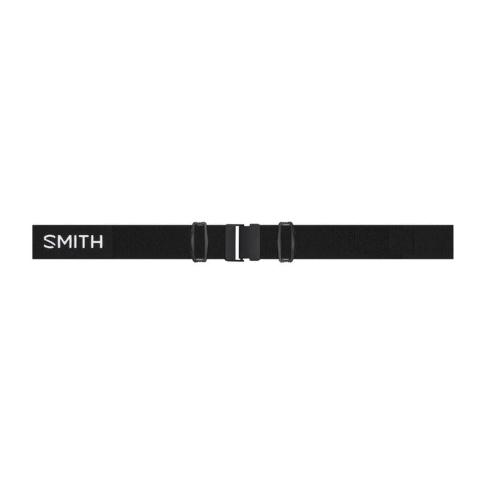 Smith 4D MAG S Snow Goggle black + chromapop sun green mirror lens strap