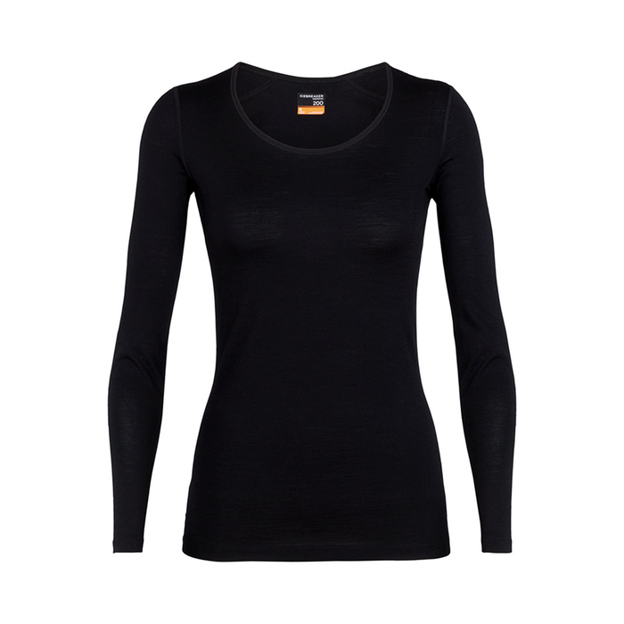 Icebreaker Women's 200 Oasis Long Sleeve Scoop