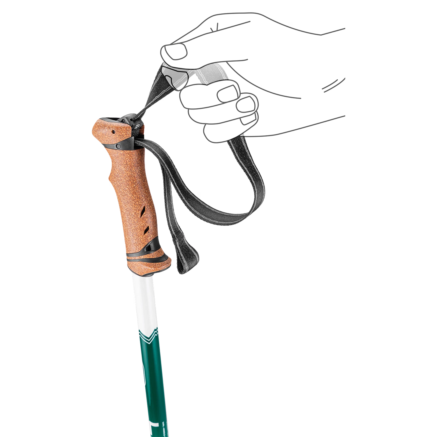 Leki Trail Trekking Poles — view 6