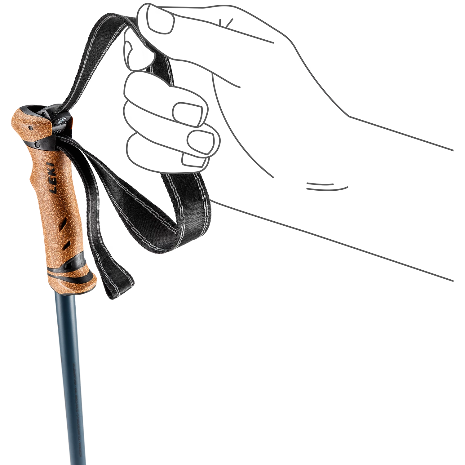 Leki Legacy Lite AS Trekking Poles — view 5