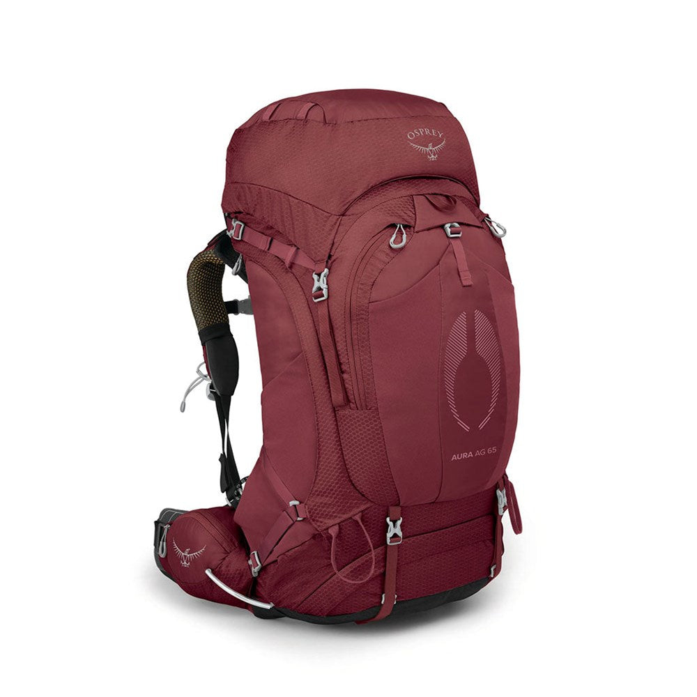Osprey Women's Aura AG (65L) - Berry Sorbet Red
