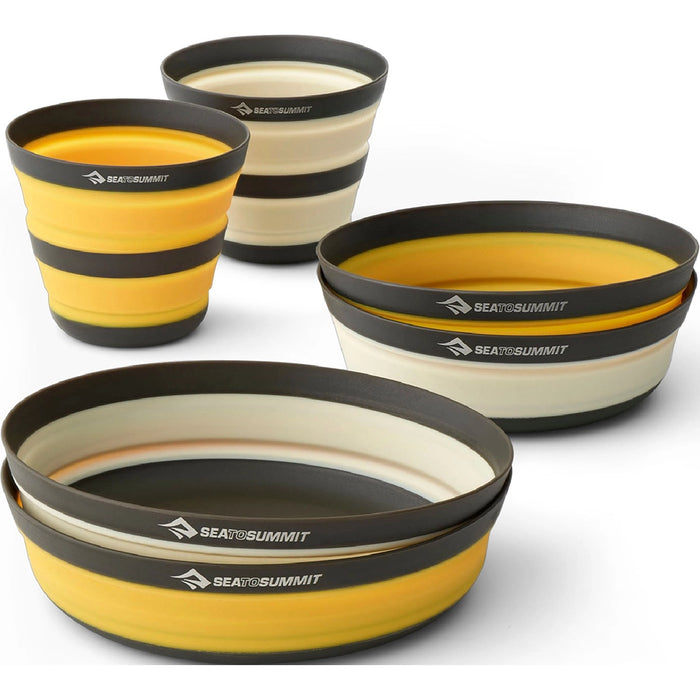 Sea To Summit Frontier Ultralight Collapsible Dinnerware Set 6PC Hero