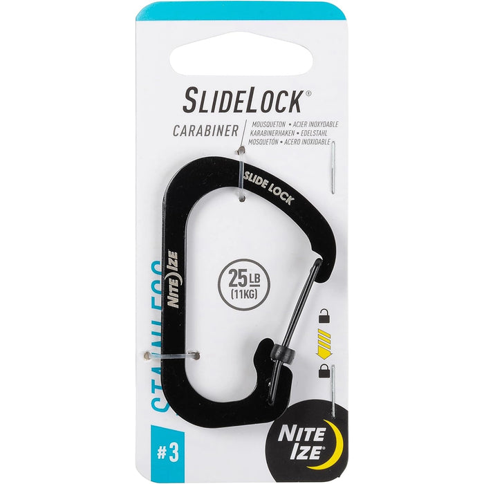 Nite Ize SlideLock Carabiner - Stainless #2