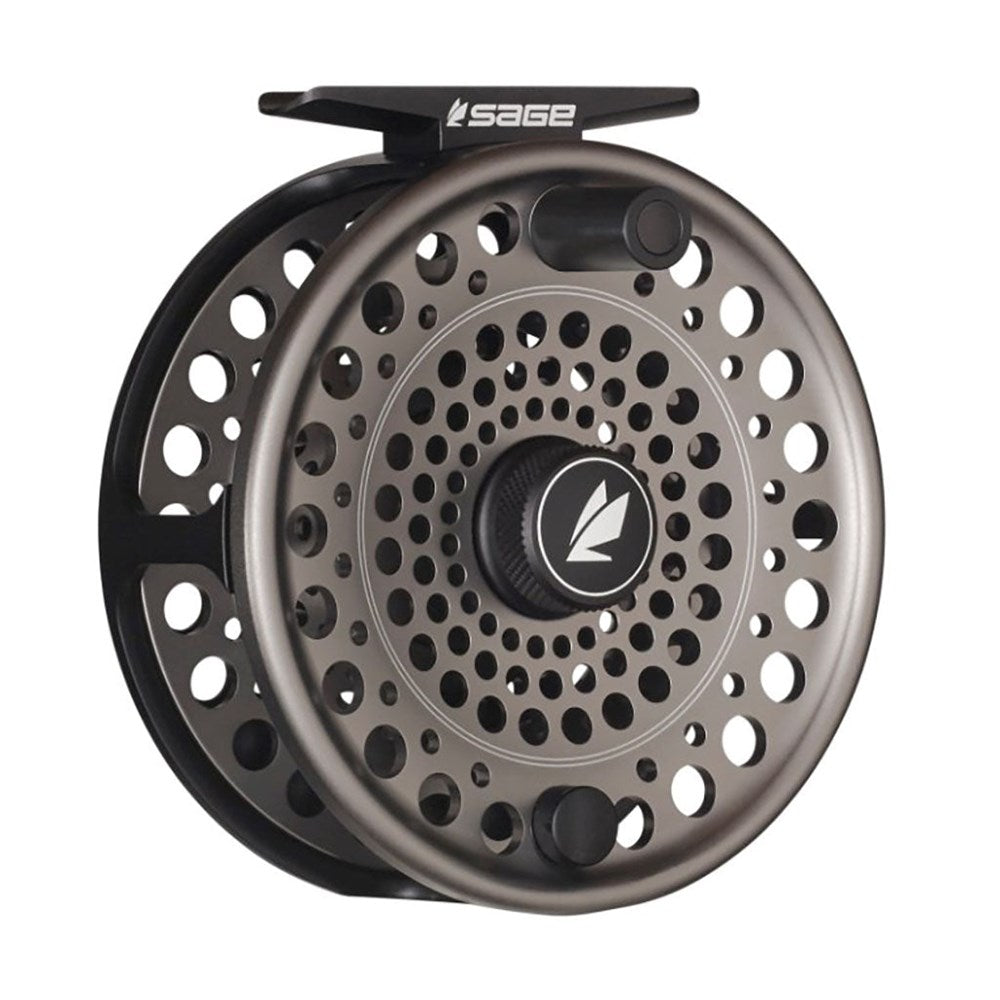 Sage Trout Spey Fly Reel - Stealth / Silver