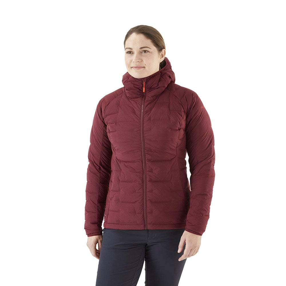 Rab Women's Cubit Stretch Down Hoody - Deep Heather