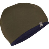 Icebreaker Merino 200 Oasis Reversible Beanie - Dark Loden / Midnight Navy Hero