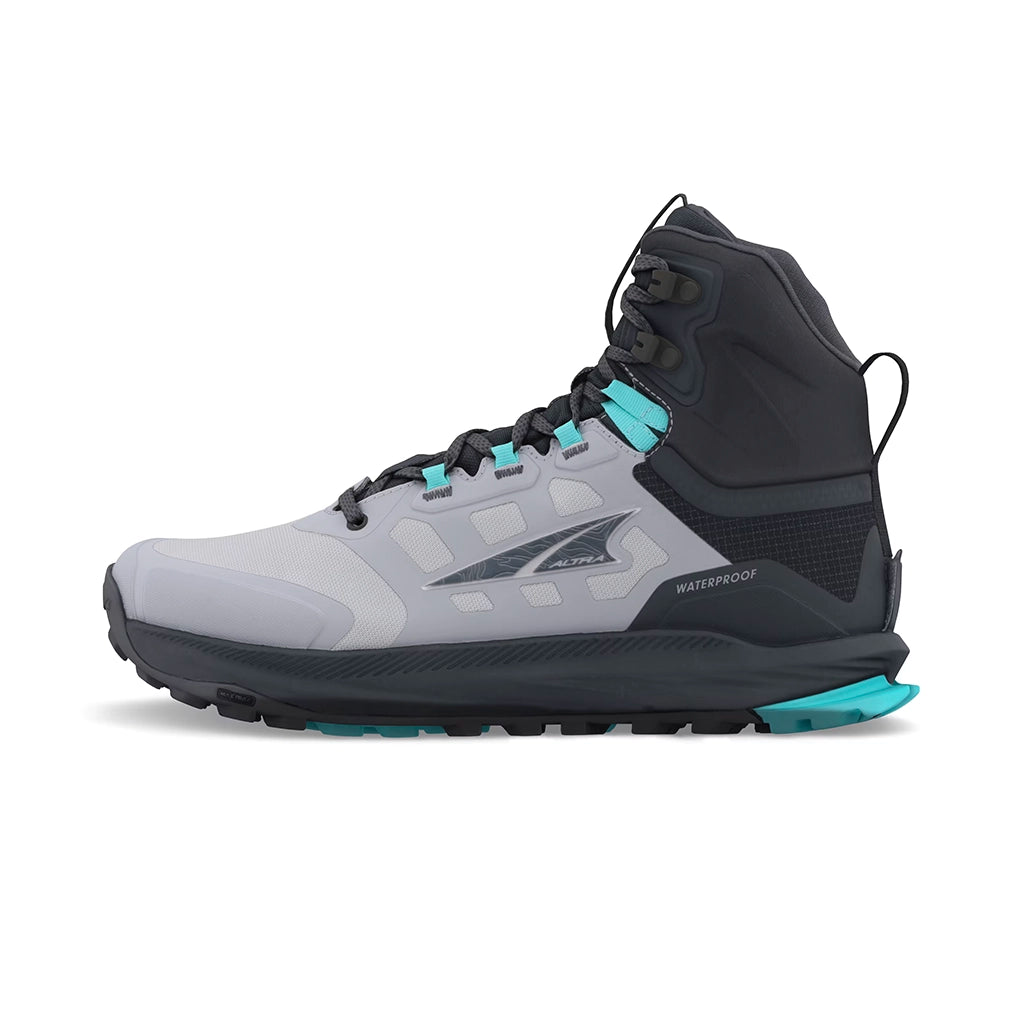 Altra Women's Lone Peak 9 Waterproof Mid Black/Grey Hero