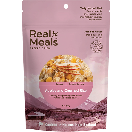 Real Meals Apples and Creamed Rice 110g