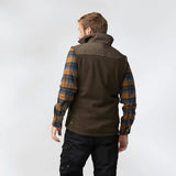 Fjallraven Men's Buck Fleece Vest - Dark Olive