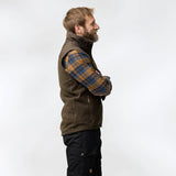 Fjallraven Men's Buck Fleece Vest - Dark Olive
