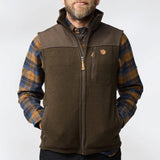 Fjallraven Men's Buck Fleece Vest - Dark Olive