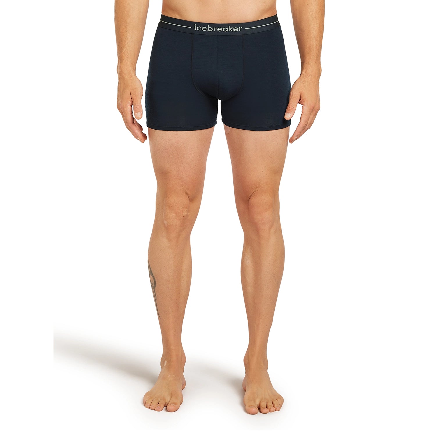 Icebreaker Men's Anatomica Merino Boxers - Midnight Navy — view 2