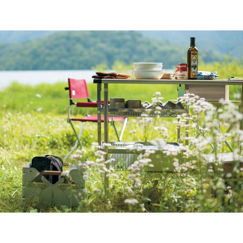 Snow Peak Deep Mesh Tray 1 Unit lifestyle 1