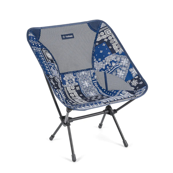 Helinox Chair One blue bandana quilt hero