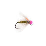 Category 3 Gummers Carpet Caddis - Pink Tungsten Bead