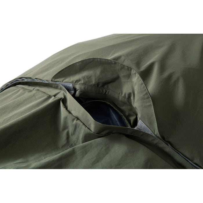 Exped BivyBag VentAir/PU - Waterproof Breathable Bivy Bag olive grey detail 4