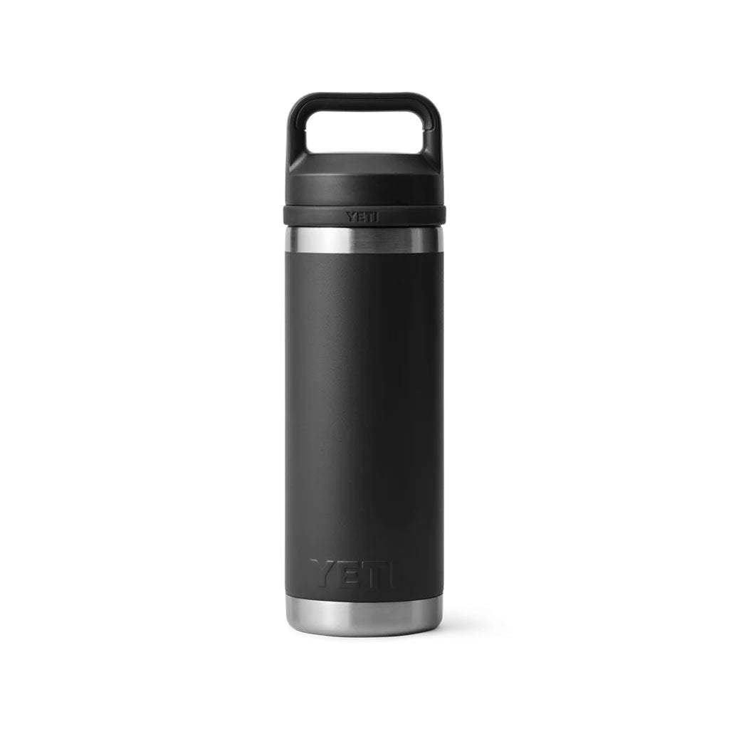 Yeti Rambler Bottle with Chug Cap - 18oz (532ml) black detail 3
