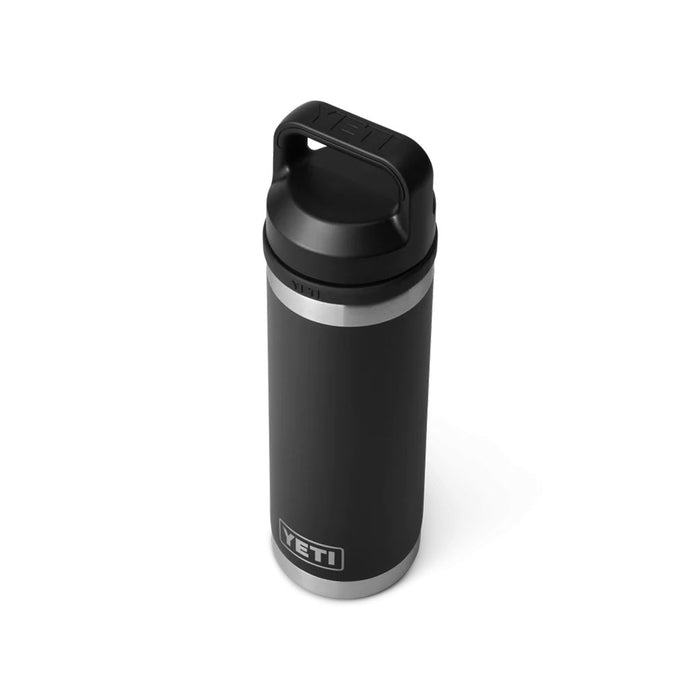 Yeti Rambler Bottle with Chug Cap - 18oz (532ml) black detail 2
